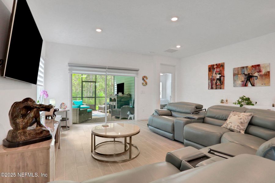 Furnished interior view inside a new home in , Yulee (Image 39).