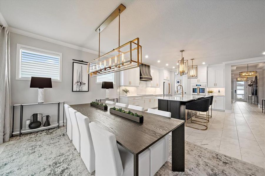 Furnished interior view inside a new home in , Venice (Image 10).