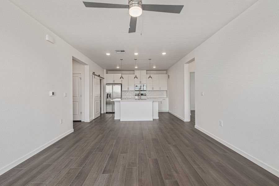 Spacious, unfurnished interior of a new home in The Residences at Victory Ridge, Colorado Springs (Image 16).