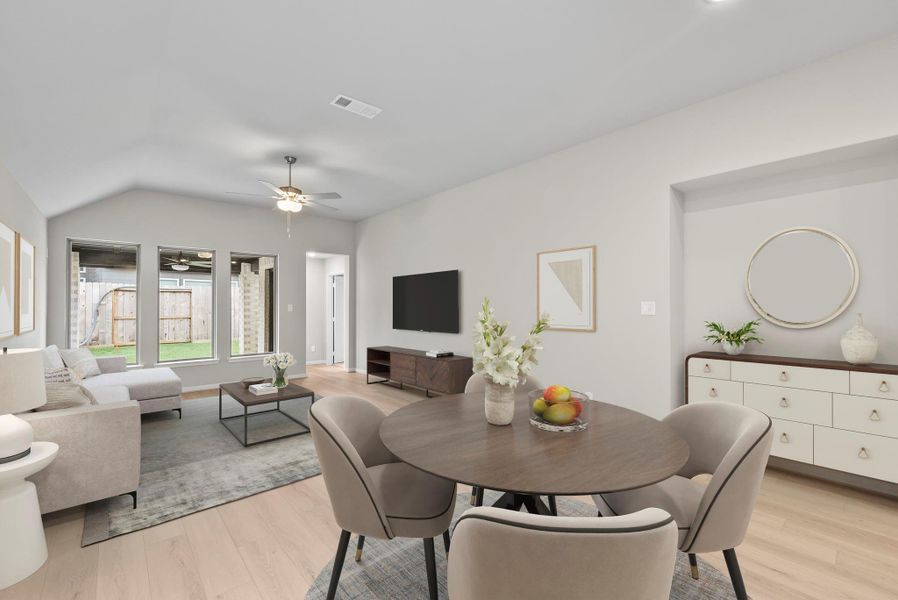 Furnished interior view inside a new home in Jubilee, Hockley (Image 10). Furnished interior view inside a new home in Jubilee, Hockley (Image 10).