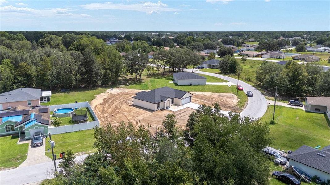 Front exterior of a new home in , Ocala, FL, highlighting curb appeal (Image 39). Front exterior of a new home in , Ocala, FL, highlighting curb appeal (Image 39).