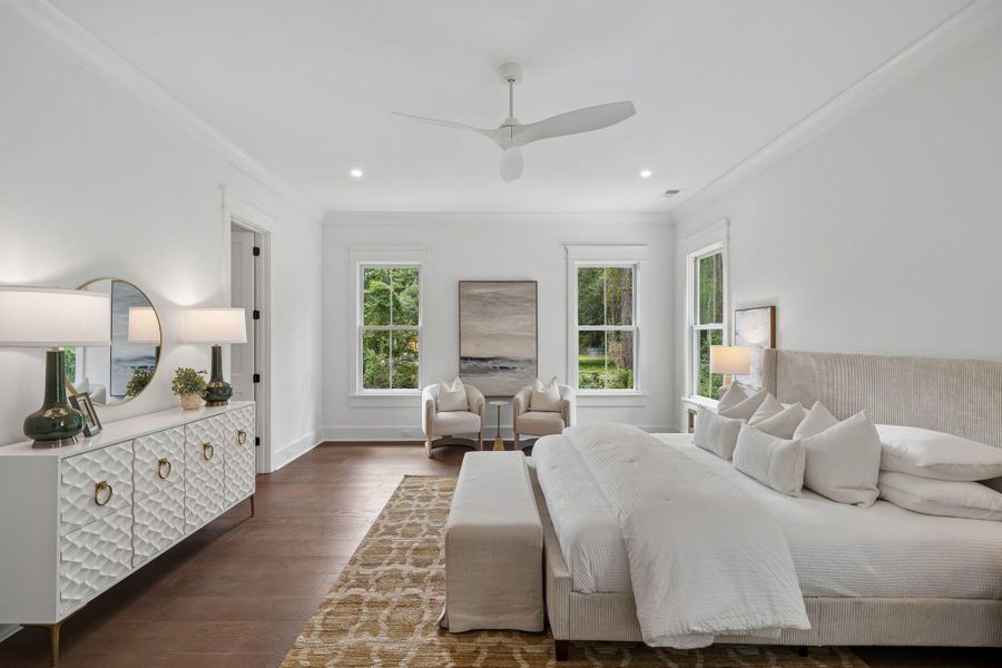 Furnished interior view inside a new home in , Mount Pleasant (Image 50).