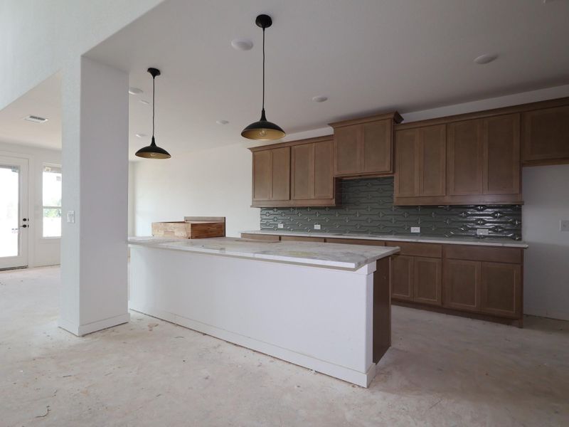 In-progress construction of a new home in Barksdale, Leander, TX (Image 28).