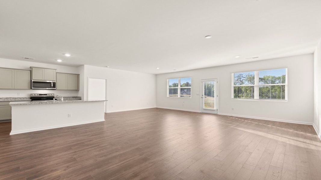 Spacious, unfurnished interior of a new home in Fox Crossing, Griffin (Image 15). Spacious, unfurnished interior of a new home in Fox Crossing, Griffin (Image 15).