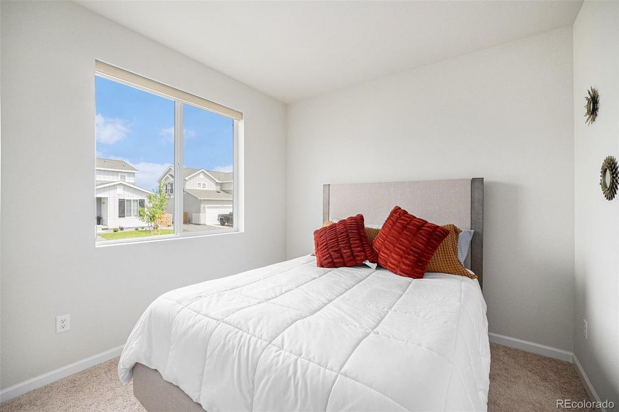 Furnished interior view inside a new home in , Commerce City (Image 12).