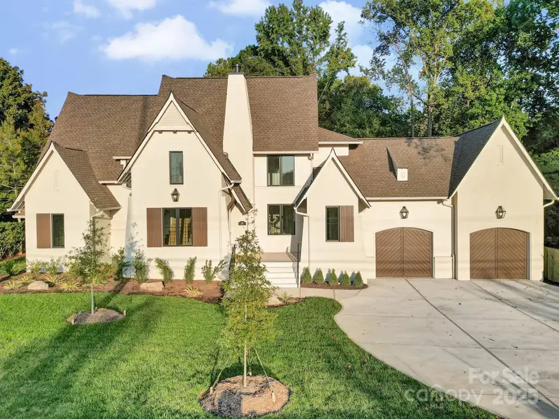 Front exterior of a new home in , Charlotte, NC, highlighting curb appeal (Image 1). Front exterior of a new home in , Charlotte, NC, highlighting curb appeal (Image 1).
