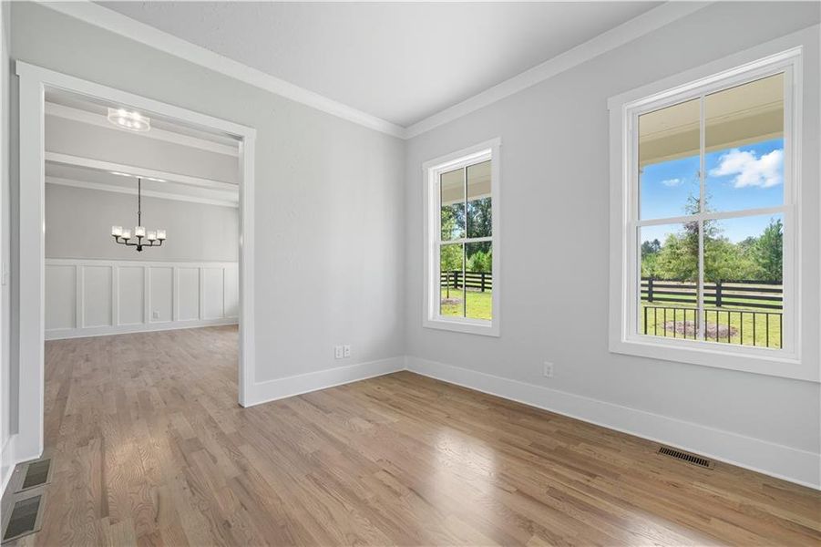 Spacious, unfurnished interior of a new home in , Canton (Image 39).