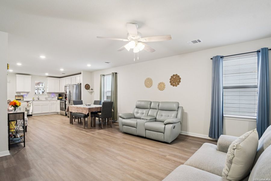 Furnished interior view inside a new home in , San Marcos (Image 11).