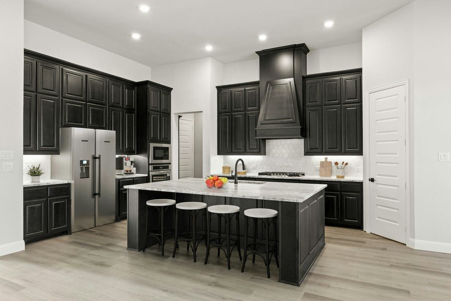 Furnished interior view inside a new home in Berkshire Estates, Mesquite (Image 6).