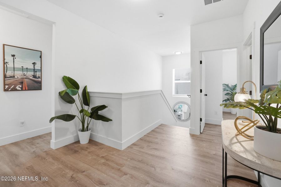 Furnished interior view inside a new home in , Jacksonville (Image 13).