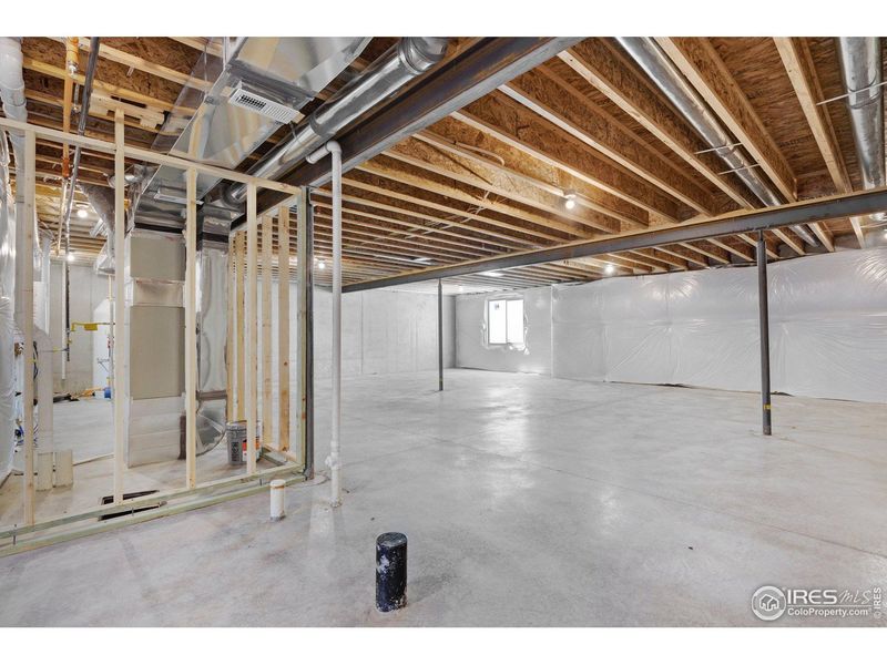 In-progress construction of a new home in Cottages at Kelly Farm, Greeley, CO (Image 33).