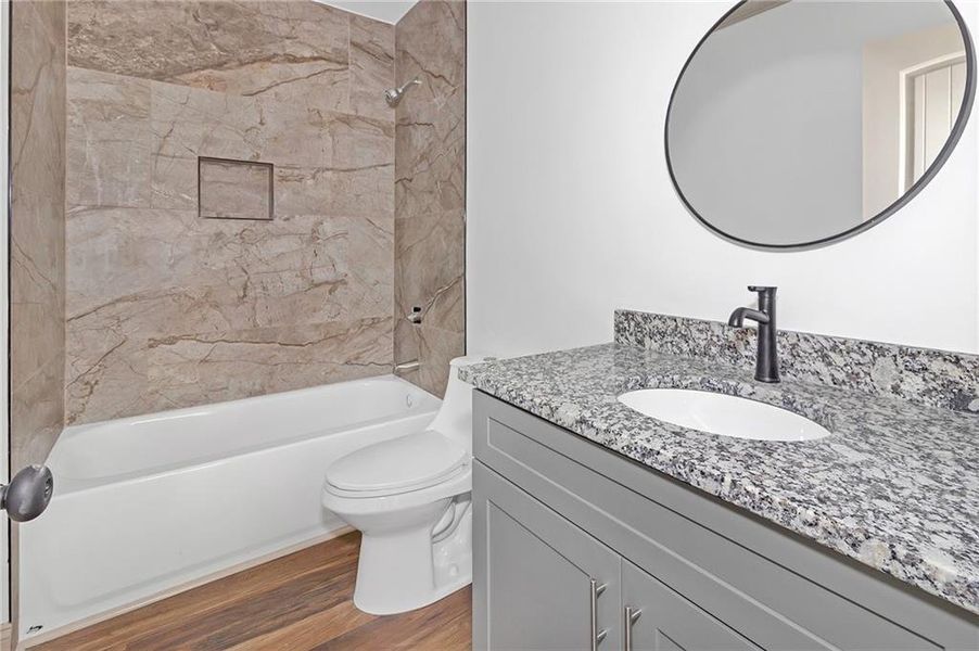 Furnished interior view inside a new home in , Lithonia (Image 12).