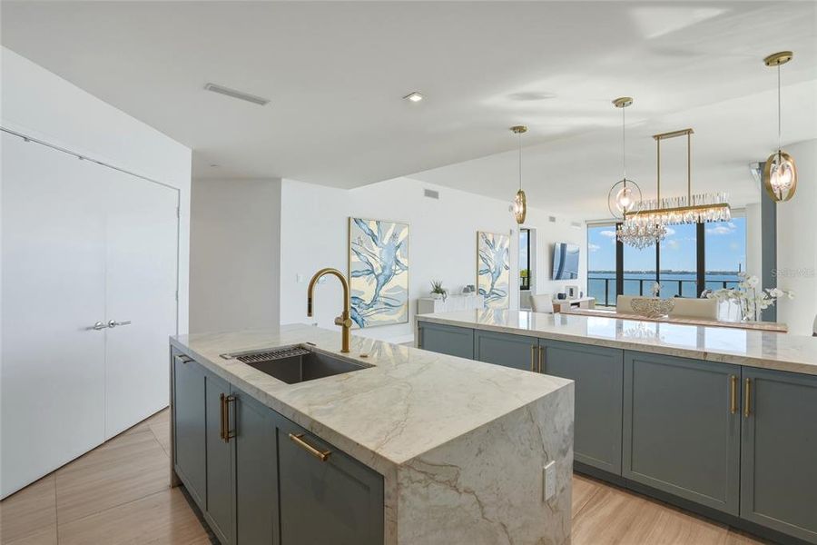 Furnished interior view inside a new home in , Tampa (Image 12).