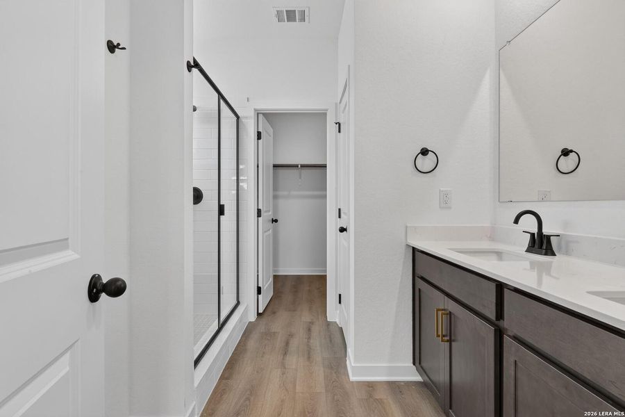 Furnished interior view inside a new home in Cordova Trails, Seguin (Image 5).