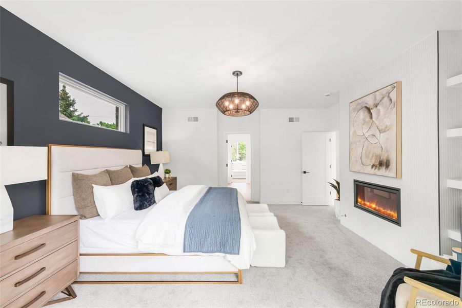 Furnished interior view inside a new home in , Denver (Image 14).