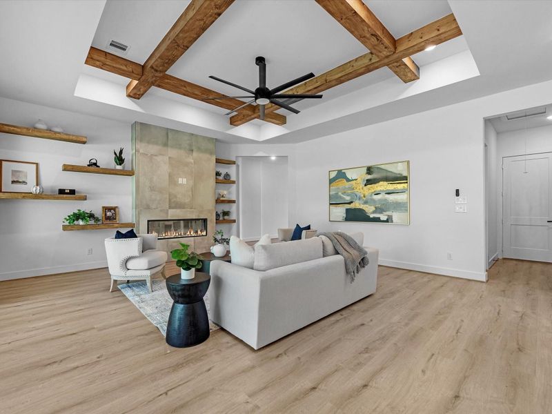 Luxury Vinyl Plank flooring throughout the entire home