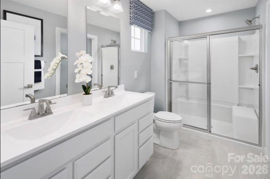 Furnished interior view inside a new home in Basildon, Lancaster (Image 6).