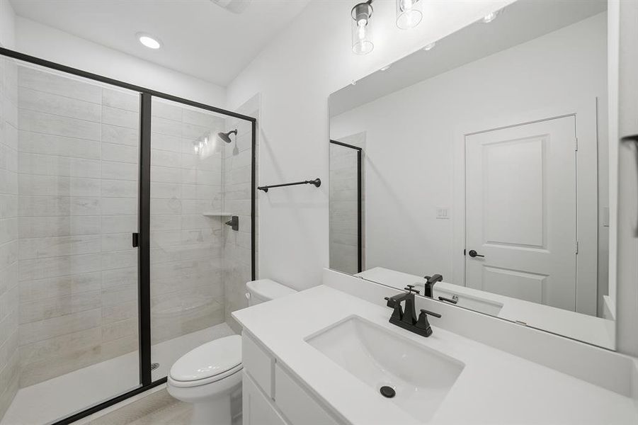 Furnished interior view inside a new home in Estates at Rockhill, Frisco (Image 7). Furnished interior view inside a new home in Estates at Rockhill, Frisco (Image 7).