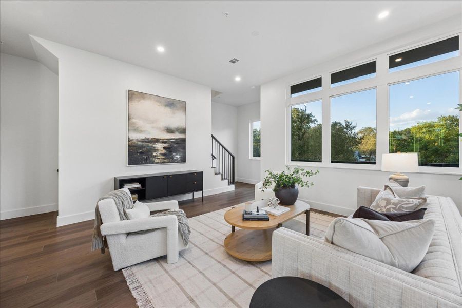 Furnished interior view inside a new home in 4101 Menchaca, Austin (Image 19).