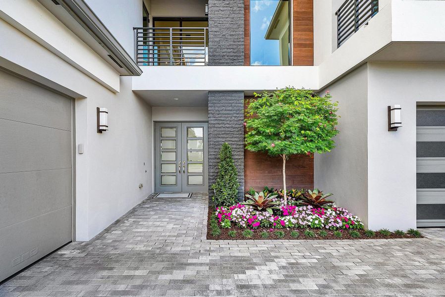 Exterior details and patio area of a home in , Boca Raton (Image 46). Exterior details and patio area of a home in , Boca Raton (Image 46).