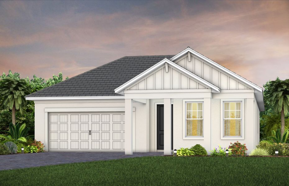 Elevation FH203 in Farmhouse Heron Plume