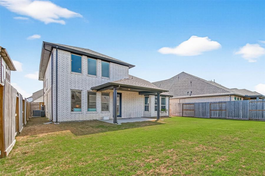 Exterior details and patio area of a home in , Cypress (Image 29). Exterior details and patio area of a home in , Cypress (Image 29).