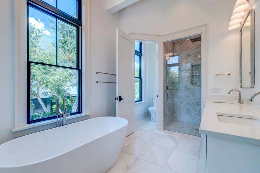 Furnished interior view inside a new home in , Sullivan's Island (Image 11). Furnished interior view inside a new home in , Sullivan's Island (Image 11).