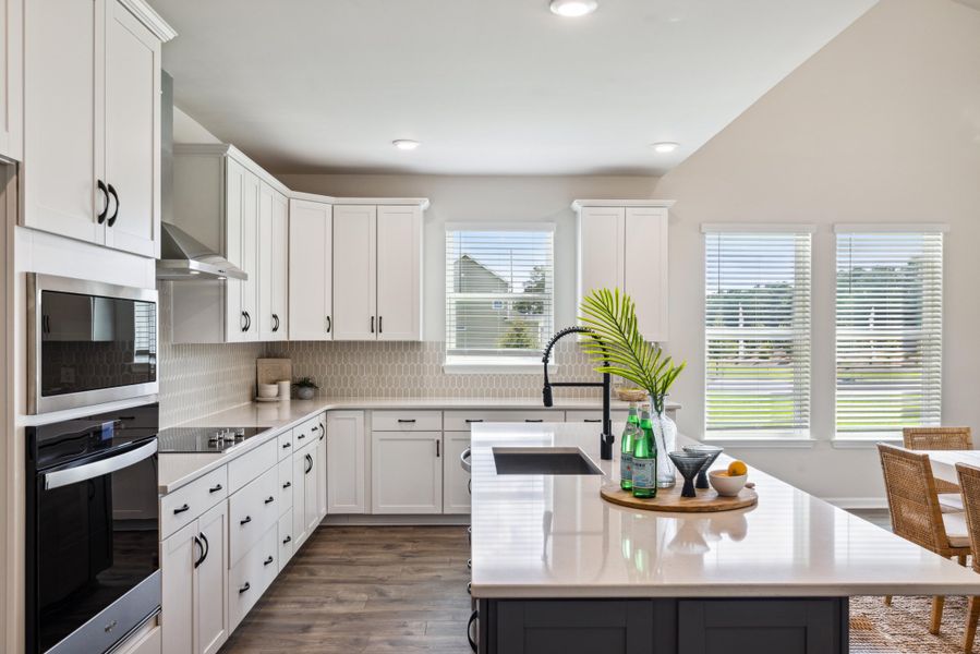 Representative furnished interior of a home built from the Juniper Ii by Beazer Homes in The Oaks, Goose Creek (Image 12).