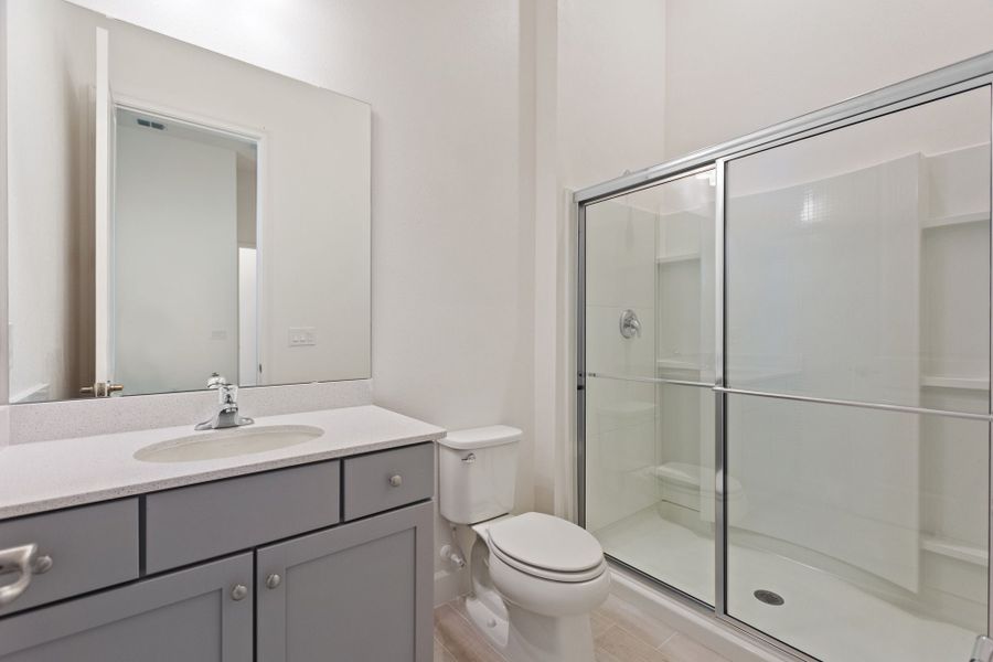 Representative furnished interior of a home built from the Oceanside by Park Square Residential in Paradiso Grande, Orlando (Image 13).