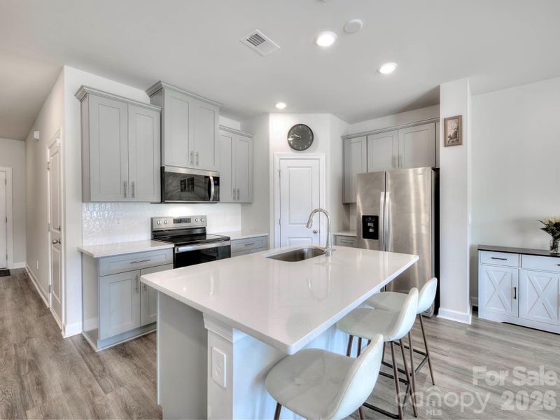 Furnished interior view inside a new home in , Monroe (Image 6).