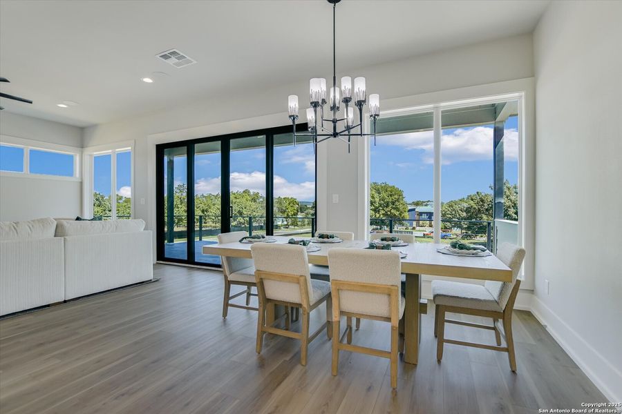 Furnished interior view inside a new home in , Kingsland (Image 6).