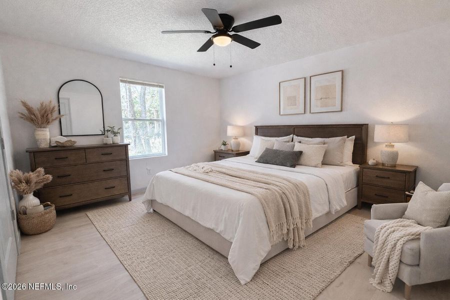 Furnished interior view inside a new home in , Jacksonville (Image 3).