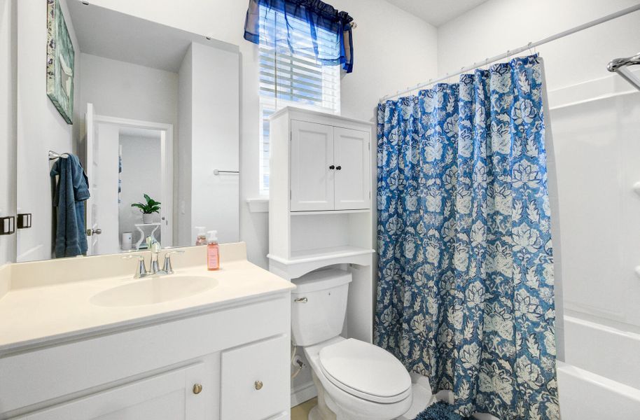 Furnished interior view inside a new home in Limehouse Village: Row Collection, Summerville (Image 3).