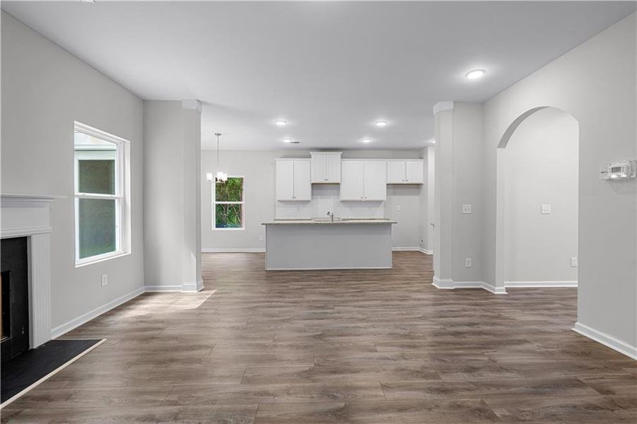 Spacious, unfurnished interior of a new home in , Villa Rica (Image 43). Spacious, unfurnished interior of a new home in , Villa Rica (Image 43).