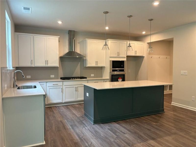 Furnished interior view inside a new home in Riverwood, Dallas (Image 23).
