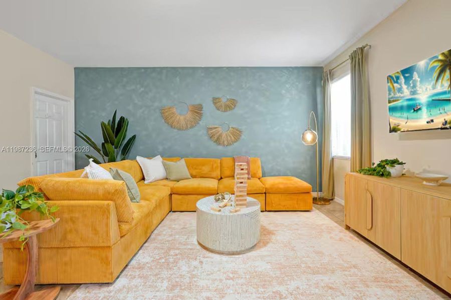 Furnished interior view inside a new home in , Kissimmee (Image 7).