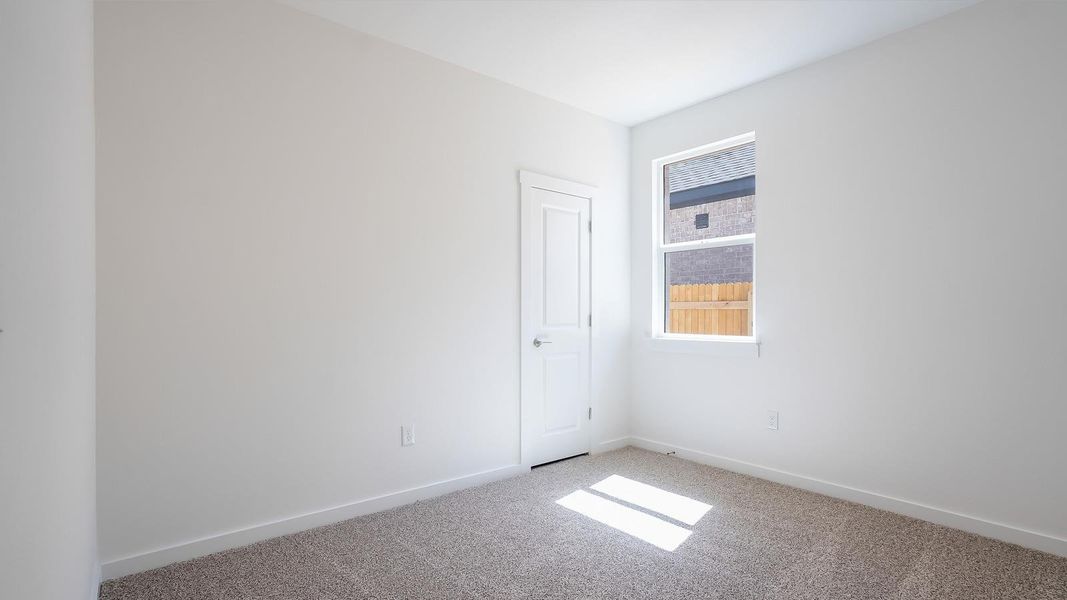 Spacious, unfurnished interior of a new home in Rosenbusch Ranch, Leander (Image 16). Spacious, unfurnished interior of a new home in Rosenbusch Ranch, Leander (Image 16).