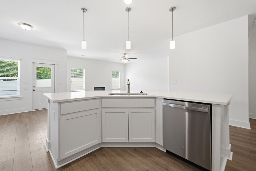 Furnished interior view inside a new home in Brush Creek, Fairview (Image 12). Furnished interior view inside a new home in Brush Creek, Fairview (Image 12).