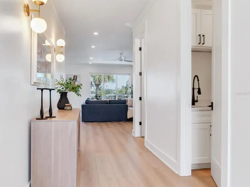 Furnished interior view inside a new home in , North Redington Beach (Image 9).