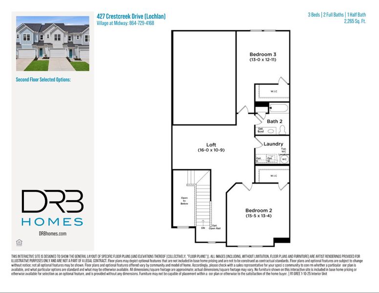 2D floor plan layout of this home in Village at Midway, Anderson, SC (Image 6). 2D floor plan layout of this home in Village at Midway, Anderson, SC (Image 6).
