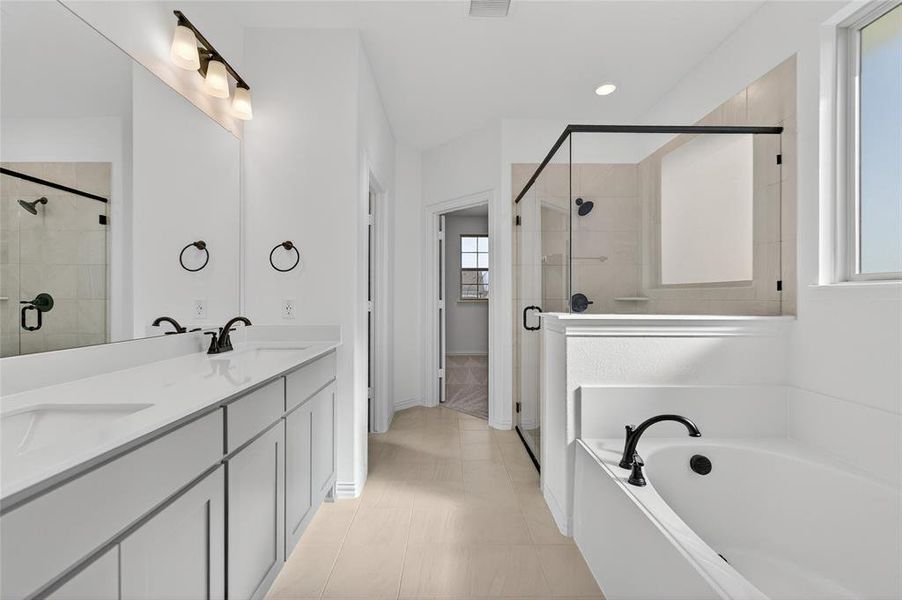 Furnished interior view inside a new home in Fairview Meadows, New Fairview (Image 11). Furnished interior view inside a new home in Fairview Meadows, New Fairview (Image 11).