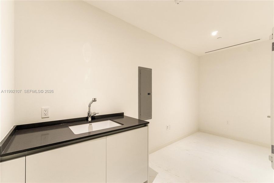 Furnished interior view inside a new home in Aston Martin Residences, Miami (Image 13). Furnished interior view inside a new home in Aston Martin Residences, Miami (Image 13).