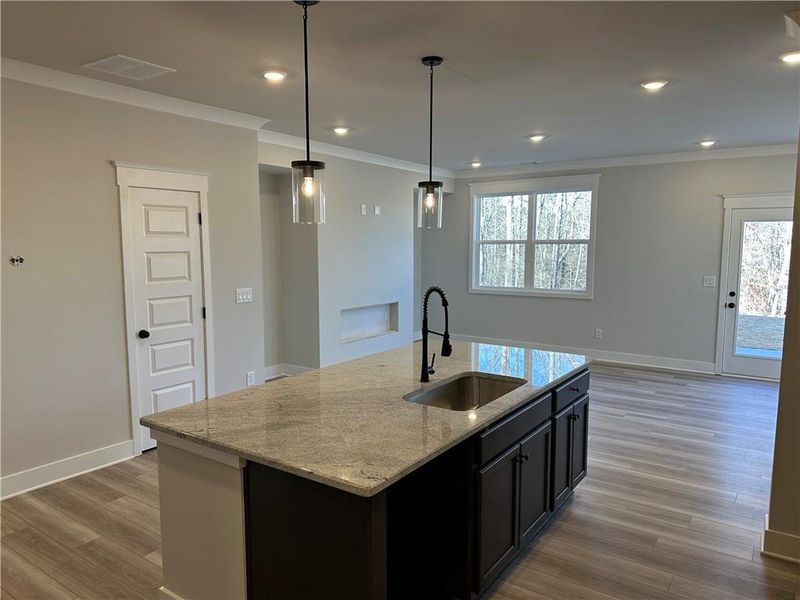 Furnished interior view inside a new home in Millstone at Mundy Mill, Gainesville (Image 6).