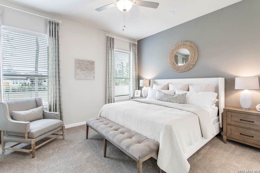 Furnished interior view inside a new home in Legacy at Lake Dunlap, New Braunfels (Image 7).