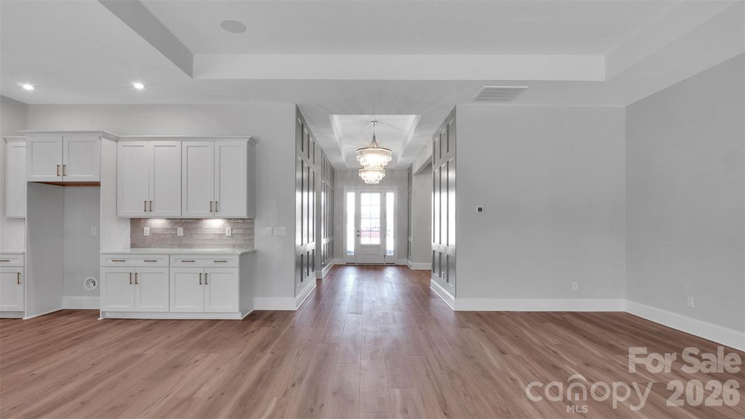 Great Room into Kitchen