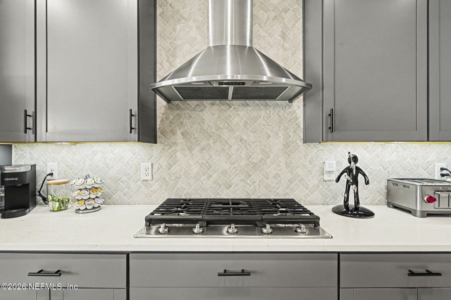 Close-up of interior finishes inside a home in Courtney Oaks in SilverLeaf, St. Augustine (Image 21).