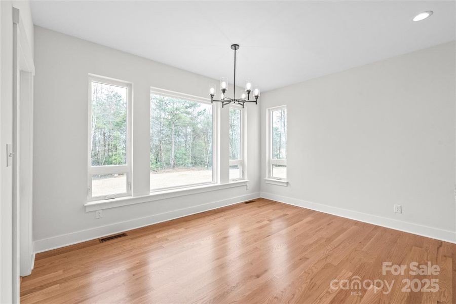 Spacious, unfurnished interior of a new home in , Hickory (Image 31).