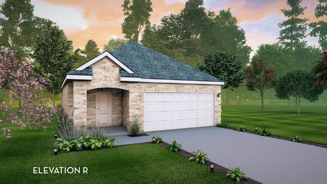 Representative exterior photo of a completed home built from the Pecan by CastleRock Communities in Westridge, McKinney, TX (Image 2). Representative exterior photo of a completed home built from the Pecan by CastleRock Communities in Westridge, McKinney, TX (Image 2).