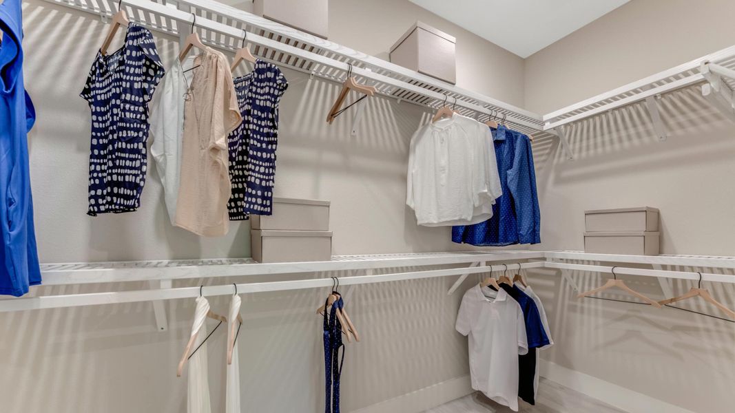 Owner's Walk-in Closet