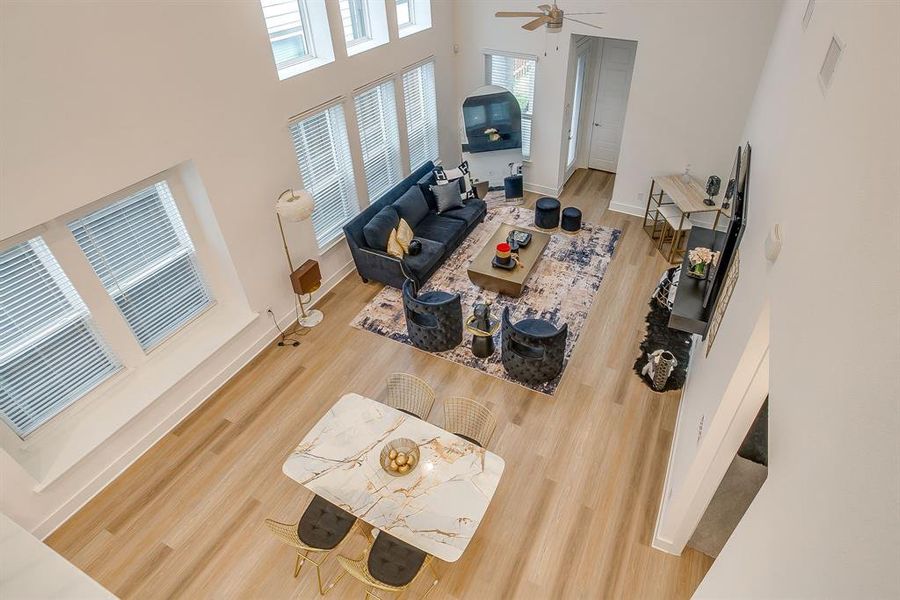 Furnished interior view inside a new home in Karis, Crowley (Image 29).